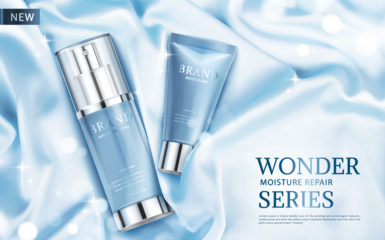 高端化妝品海報模板與辦公設備安裝指南